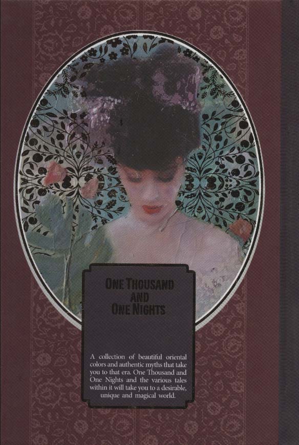 دفترچه یادداشت خط دار (ONE THOUSAND AND ONE NIGHTS)،(کد 6055)،(لب طلایی)