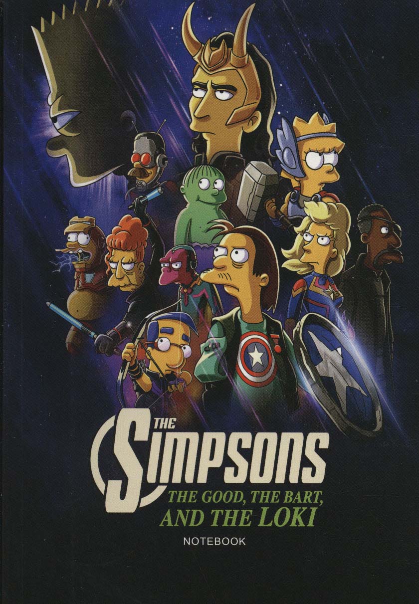 دفتر خط دار ( THE SIMPSONS THE GOOD،THE BART،AND THE LOKI)،(کد 6130)