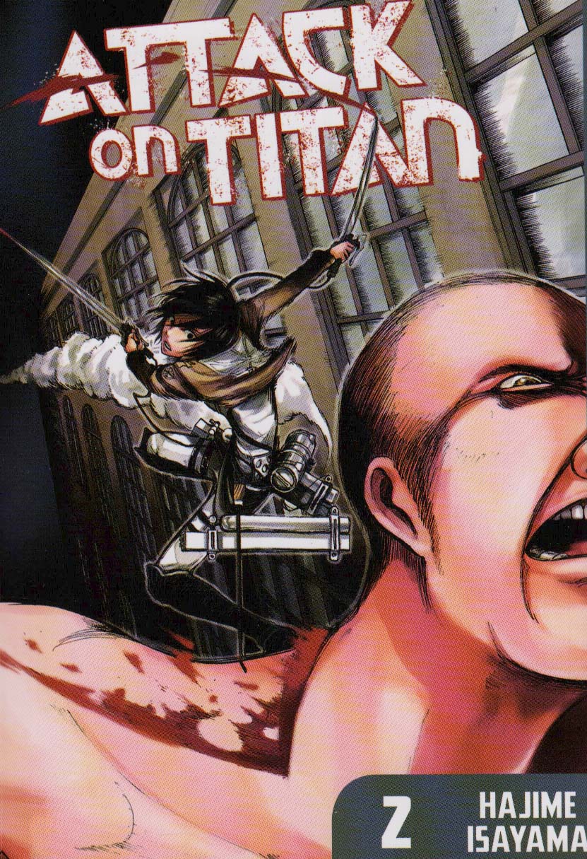 مانگا 2 (ATTACK ON TITAN:حمله به تایتان)،(کمیک استریپ)،(زبان اصلی،انگلیسی)