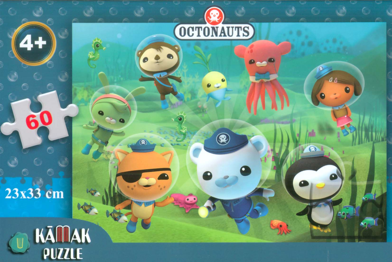 پازل 60 تکه اختانوردان (OCTONAUTS)،(باجعبه)