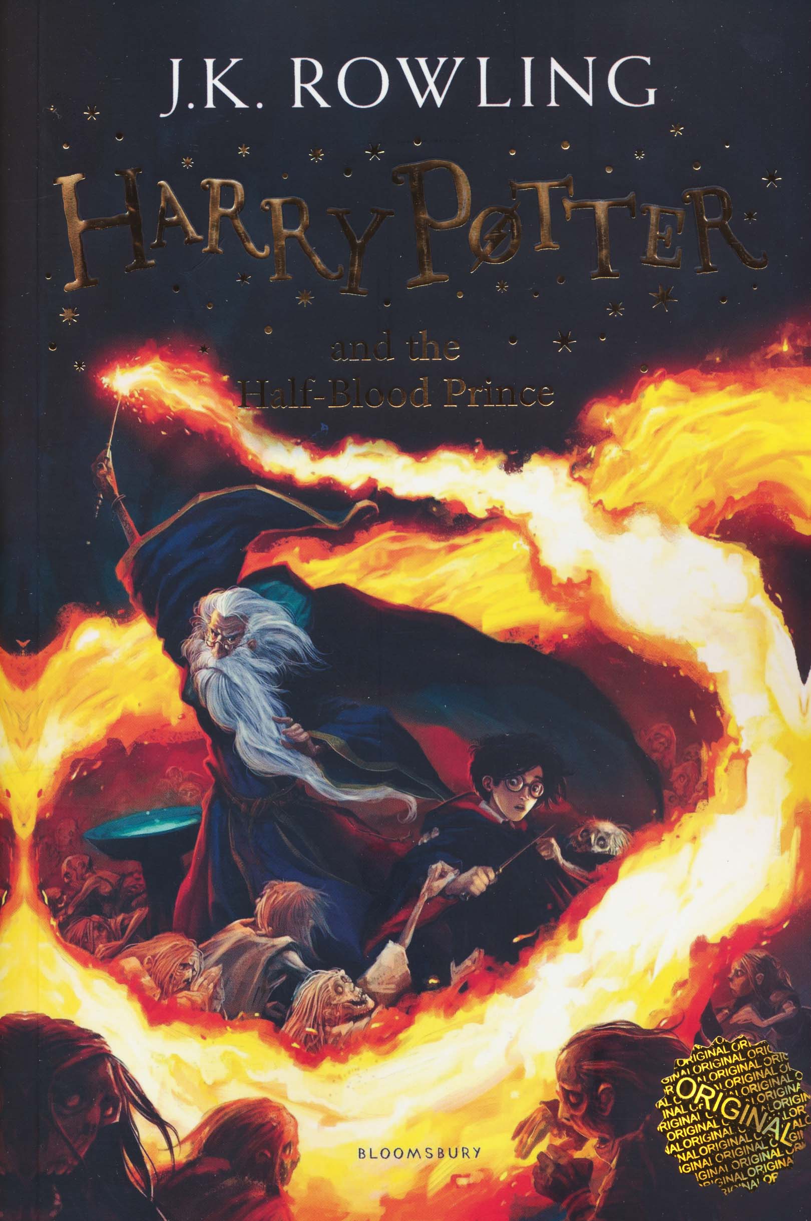 HARRY POTTER AND THE HALF-BLOOD PRINCE  6:هری پاتر و شاهزاده دو رگه 6 (زبان اصلی،انگلیسی)