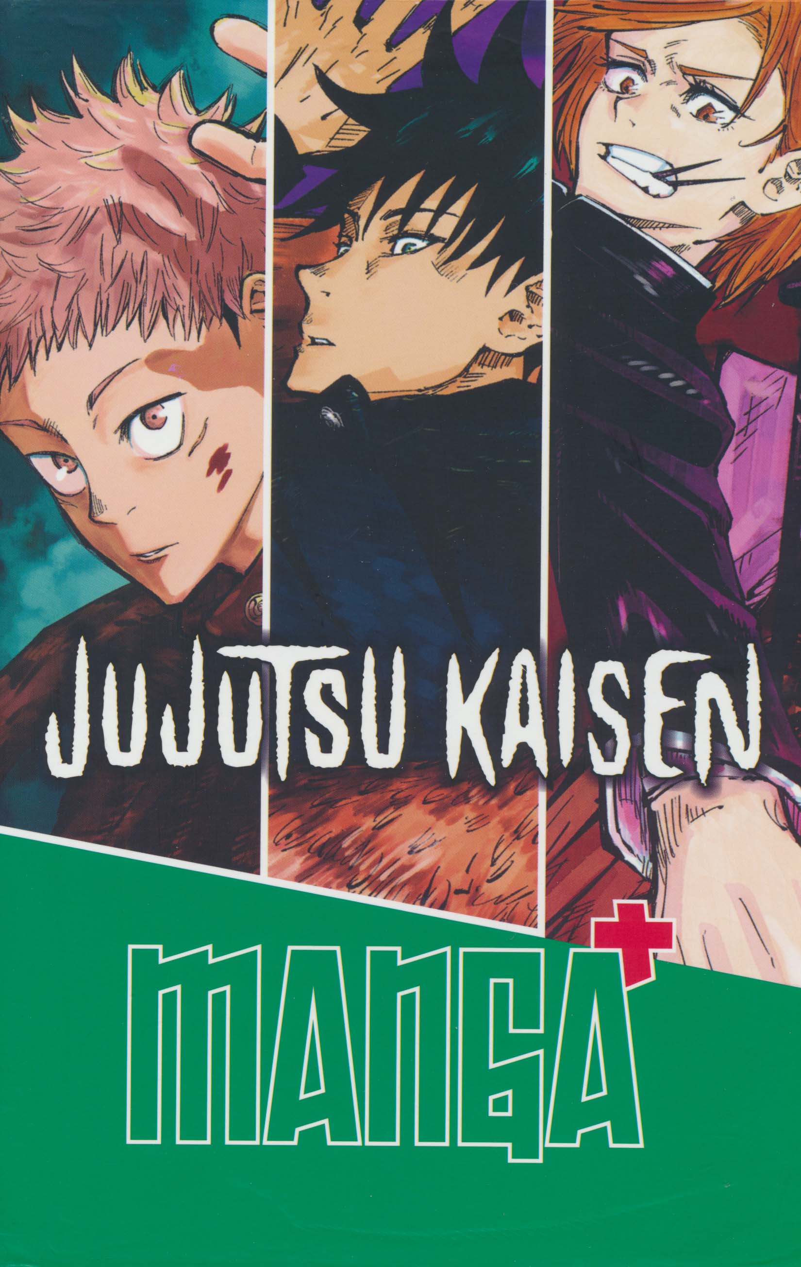 مجموعه مانگا پلاس انگلیسی نبرد جادویی (JUJUTSU KAISEN)،(جلد1تا3،کمیک استریپ)،(3جلدی،باقاب)