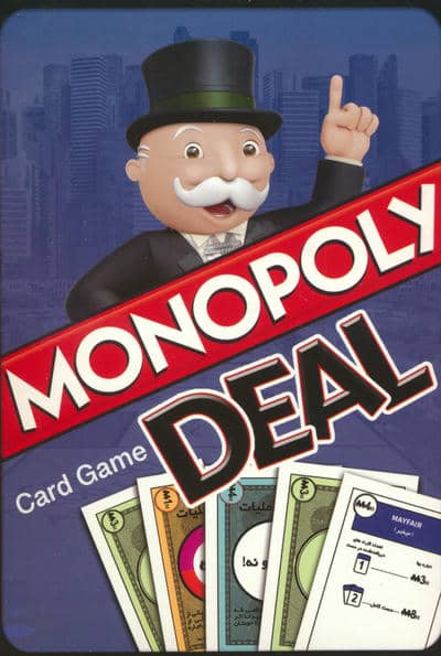 بسته بازی کارتی مونوپولی دیل (MONOPOLY DEAL)،(باجعبه)