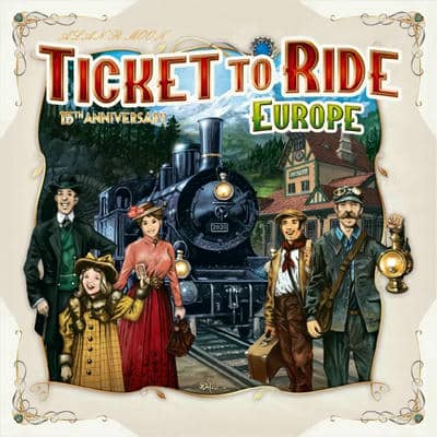 بسته بازی کارتی تیکت تو راید اروپا (TICKET TO RIDE EUROPE)،(باجعبه)