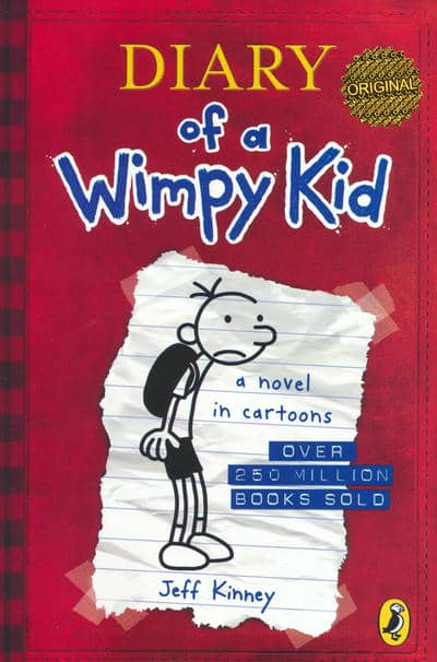 DIARY OF A WIMPY KID 1:خاطرات یک بچه چلمن 1 (زبان اصلی،انگلیسی)