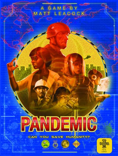 بسته بازی کارتی پندمیک (PANDEMIC)،(باجعبه)