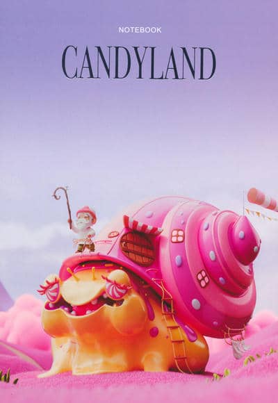 دفتر یادداشت خط دار  (CANDYLAND،کد 479)