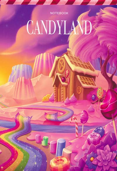 دفتر یادداشت خط دار  (CANDYLAND،کد 479)