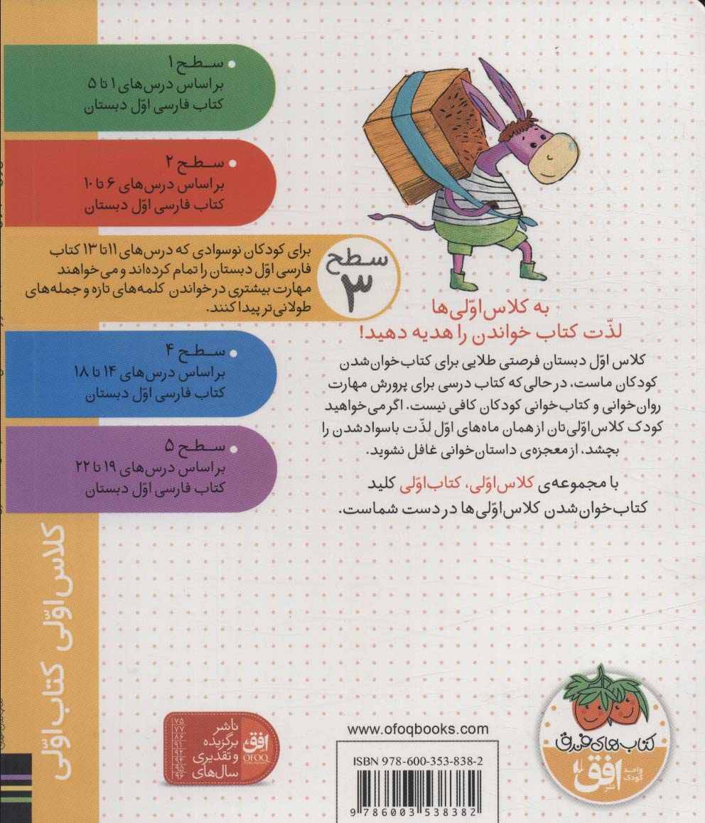 جناب خر و سه فسقلش (سطح 3:کلاس اولی،کتاب اولی11)