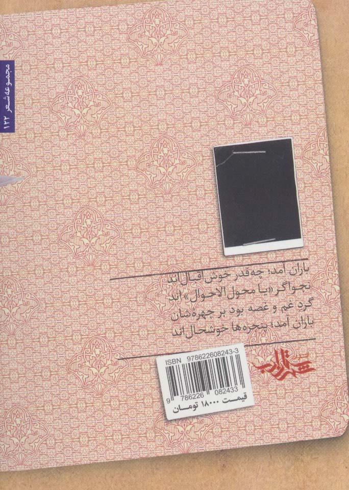 از پنجره آپارتمان (مجموعه رباعی و دو بیتی)،(شعر ما122)