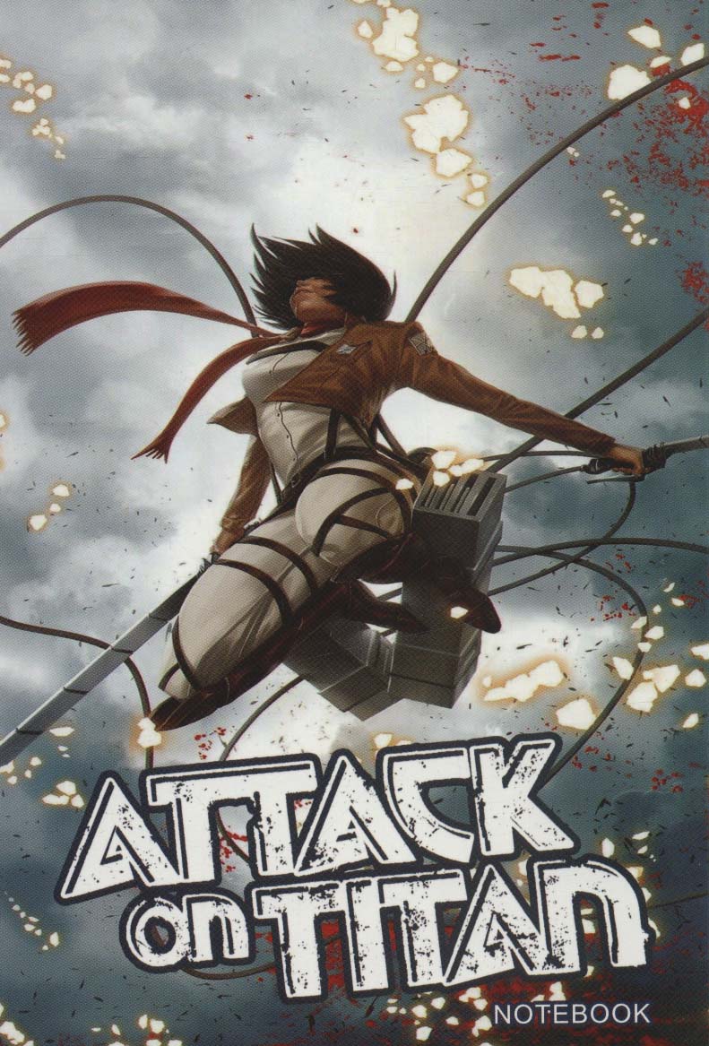 دفتر خط دار حمله به تایتان (ATTACK ON TITAN)،(کد 528)